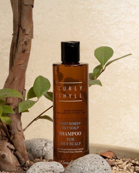 Очищаючий шампунь для шкіри голови схильної до жирності Curly Shyll Root Remedy Oily Scalp Shampoo 330 ml 002368 фото