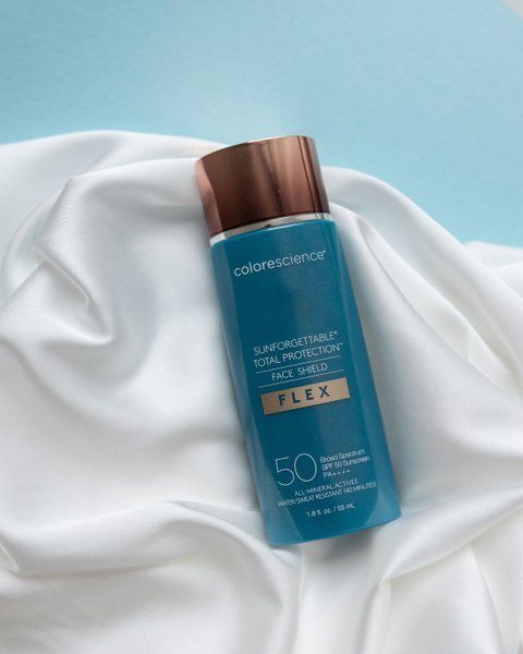 Сонцезахисний адаптивний крем Colorescience Sunforgettable Total Protection Face Shield Flex SPF 50 Medium 55 ml 001966 фото