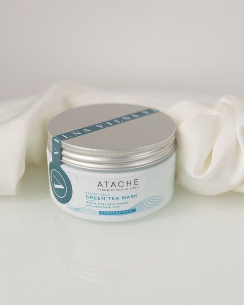 Восстанавливающая маска с экстрактом зеленого чая Atache Reaffirming Green Tea Mask 200 ml 002014 фото