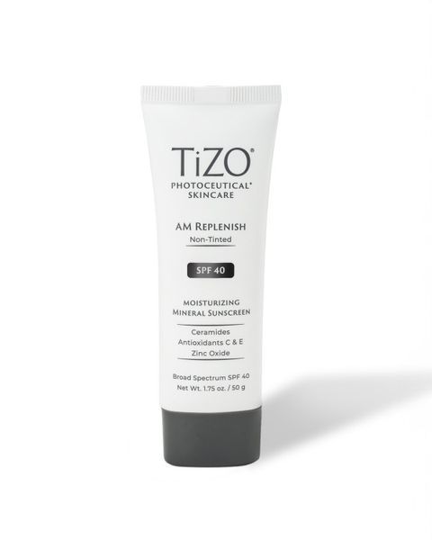 SPF-крем без оттенка TiZO AM Replenish Non-Tinted SPF 40 50 ml 003555 фото