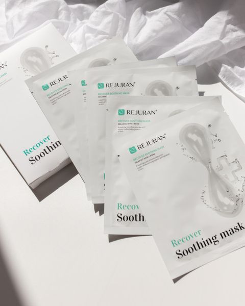 Охлаждающая тканевая маска с полинуклеотидами Rejuran Recover Soothing Mask 003013 фото