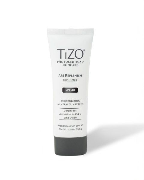 SPF-крем без відтінку TiZO AM Replenish Non-Tinted SPF 40 50 ml 003555 фото