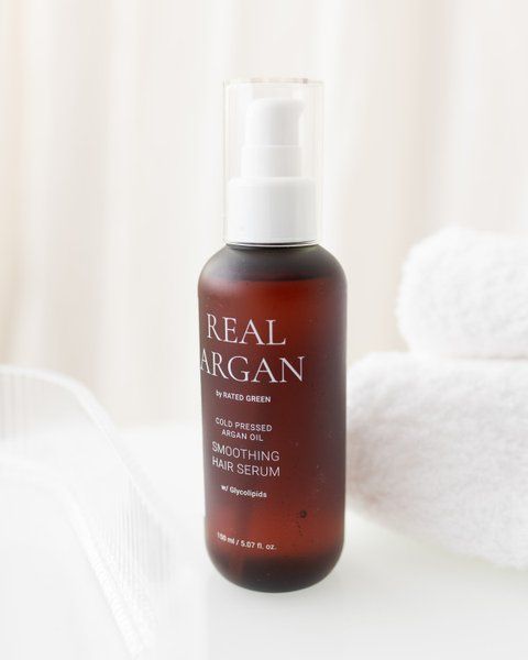Сироватка для волосся з аргановою олією Rated Green Real Argan Cold Pressed Argan Oil Smoothing Hair Serum 150 ml 001934 фото
