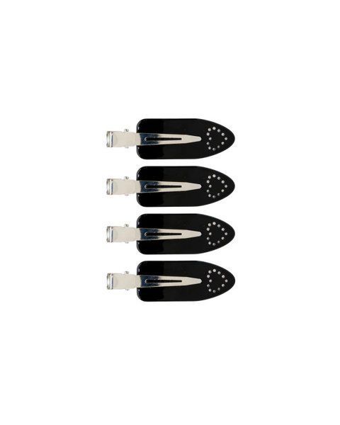Сет зажимів для волосся Emi Jay Popstar Clips in Amour Noir 003394 фото