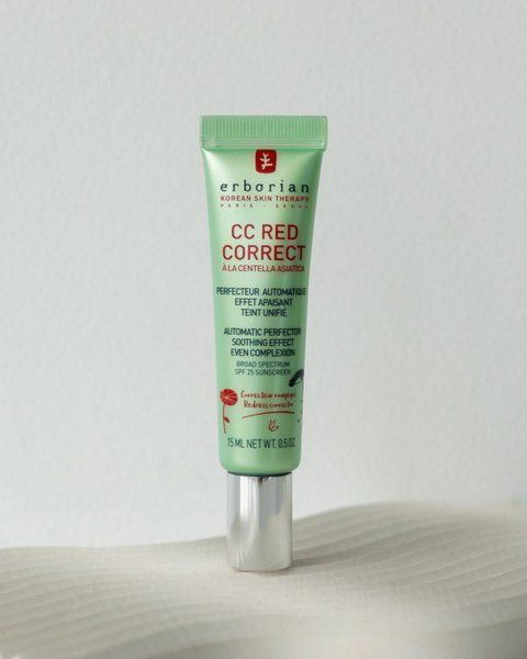 СС-крем для корекції почервоніння та вирівнювання тону шкіри Erborian CC Cream Red Correct 15 ml 001249 фото