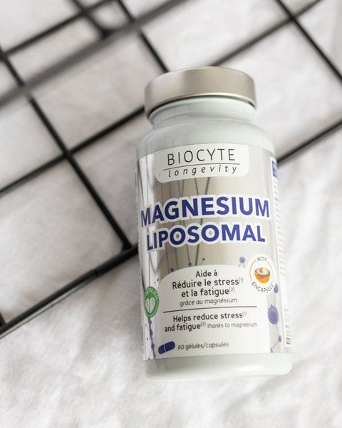 Витамины для снижения стресса и усталости Biocyte Magnesium Liposomal (Neuromag) 60 caps 003145 фото