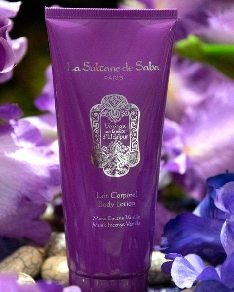 Молочко для тіла з ароматом мускусу, ладану та ванілі La Sultane de Saba Udaipur Musk Incense Vanilla Body Lotion 200 ml 002068 фото