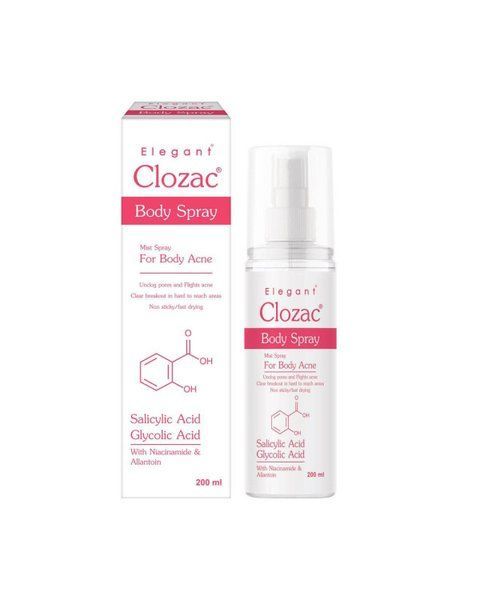 Спрей для тела Perolite Clozac Body Acne Spray 200 ml 003676 фото