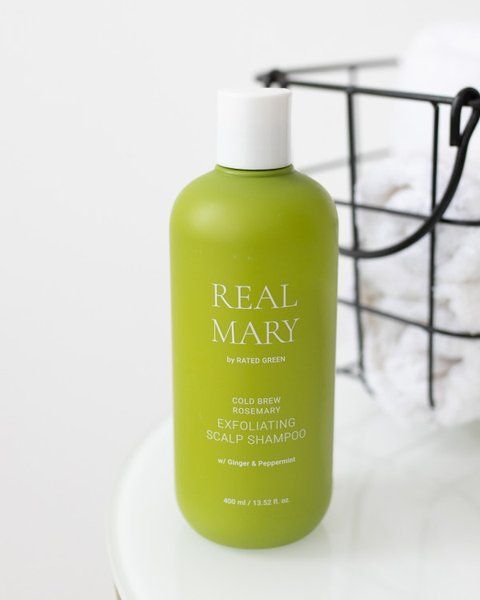 Шампунь для глибокого очищення волосся та шкіри голови Rated Green Real Mary Cold Brewed Rosemary Exfoliating Scalp Shampoo 400 ml 001447 фото