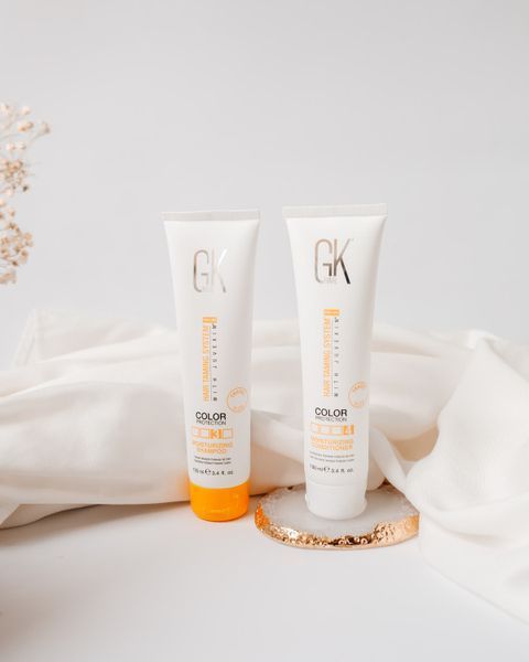 Зволожувальний шампунь & кондиціонер Global Keratin Travel Size Moisturizing Shampoo & Conditioner 2 x 100 ml 000340 фото