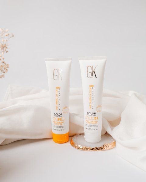 Зволожувальний шампунь & кондиціонер Global Keratin Travel Size Moisturizing Shampoo & Conditioner 2 x 100 ml 000340 фото