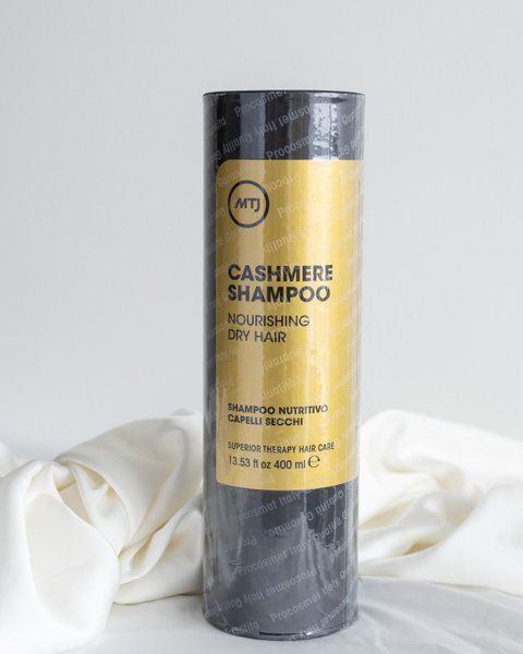 Питательный шампунь для сухих и ломких волос Napura MTJ Cashmere Shampoo 400 ml 003310 фото