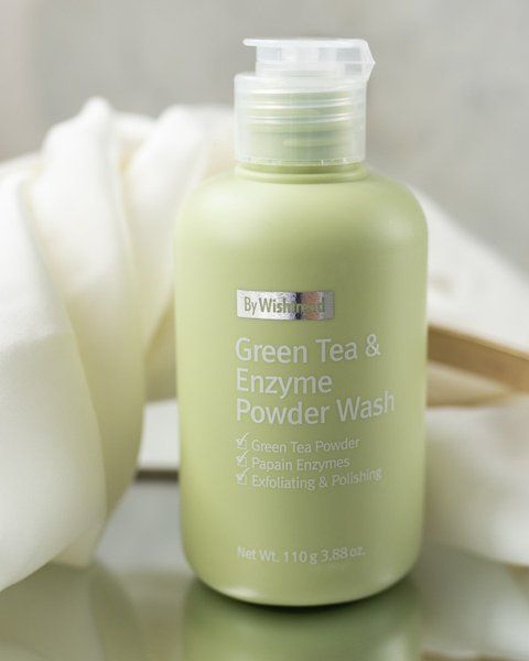 Ензимна пудра з екстрактом зеленого чаю Wishtrend Green Tea & Enzyme Powder Wash 110 g 002406 фото