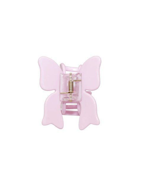 Крабик для волосся у формі бантика Emi Jay Bow Clip in Puff Pink 003391 фото