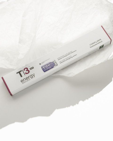 Незмивні ампули для активізації волосяних фолікул Napura T3 Energy Intensive Energizing Anti Hair Loss Leave-In Vials 12 х 8 ml 002790 фото