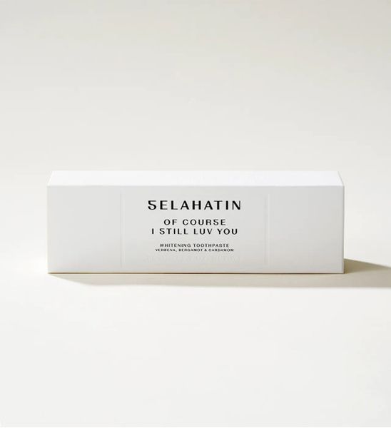 Отбеливающая зубная паста со вкусом вербены, бергамота и мяты Selahatin Whitening Toothpaste Of Course I Still Luv You 65 ml 002642 фото