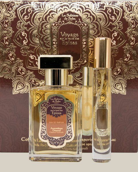 Набір парфумованої води La Sultane de Saba Eau de Parfume Ayuverdique 50 ml + Vapo Ayurvedique 10 ml 003164 фото
