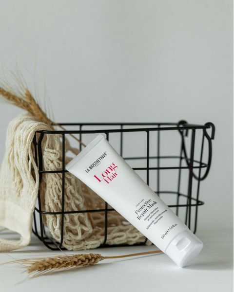 Реструктуруюча відновлювальна маска для волосся La Biosthetique Long Hair Protective Repair Mask 150 ml 002112 фото