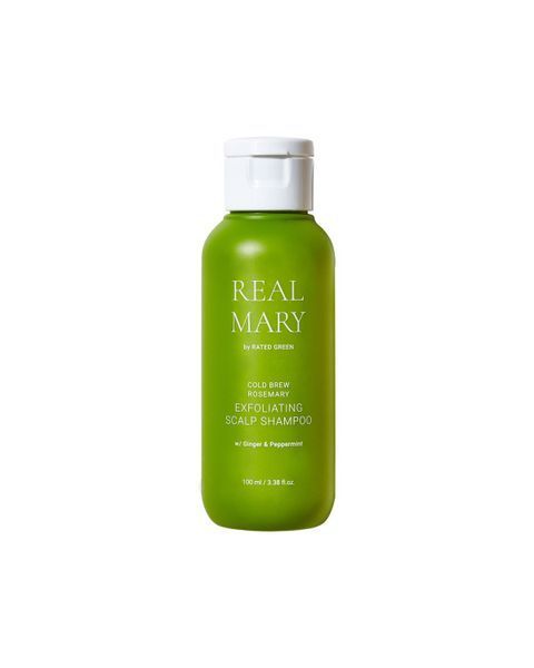 Шампунь для глибокого очищення волосся та шкіри голови Rated Green Real Mary Cold Brewed Rosemary Exfoliating Scalp Shampoo 100 ml 003484 фото