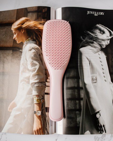 Расческа для всех типов волос Tangle Teezer Brush The Ultimate Detangler Millennial Pink 000736 фото