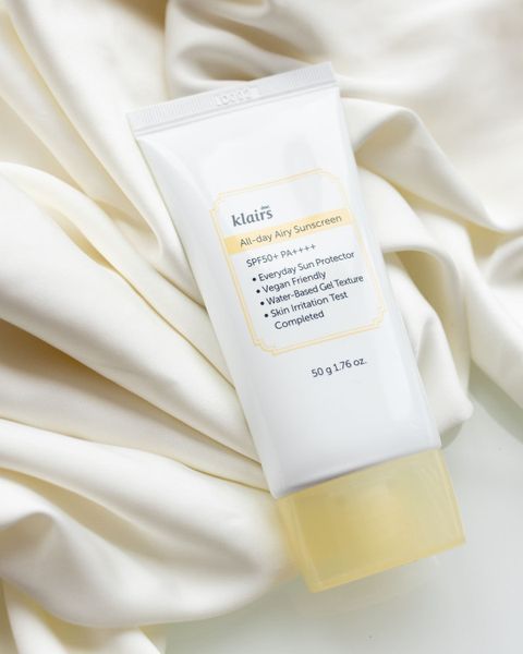 Невагомий сонцезахисний крем Dear, Klairs All-day Airy Sunscreen SPF 50+ 50 ml 002099 фото