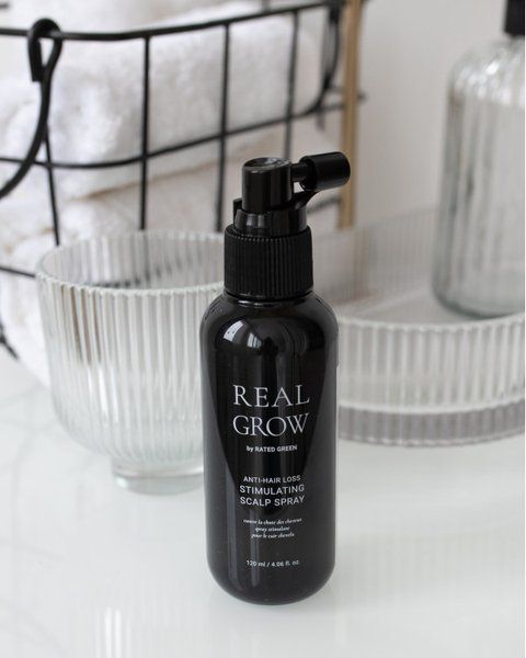 Відновлювальний&nbsp;спрей&nbsp;проти випадіння волосся Rated Green Real Grow Anti Hair Loss Stimulating Scalp Spray 120 ml 001463 фото