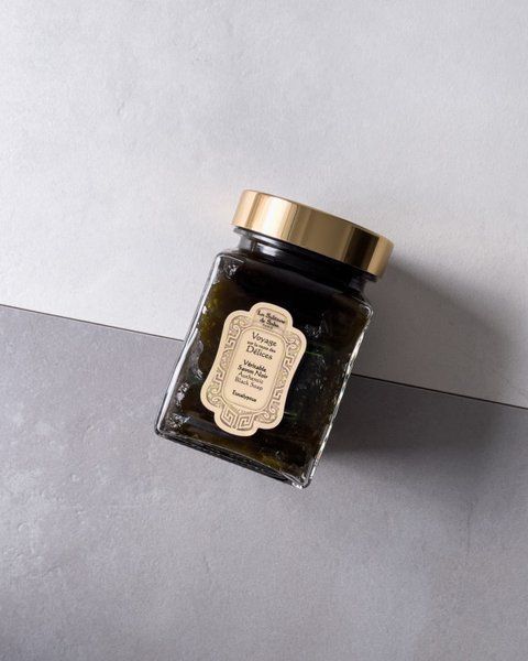 Чорне мило з евкаліптом La Sultane de Saba Authentic Eucalyptus Black Soap 300 ml 002078 фото