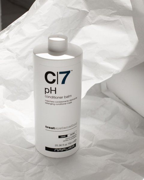 Бальзам-кондиционер для восстановления pH баланса Napura C7 pH Professional Normalising Hair PH Conditioner 750 ml 002812 фото