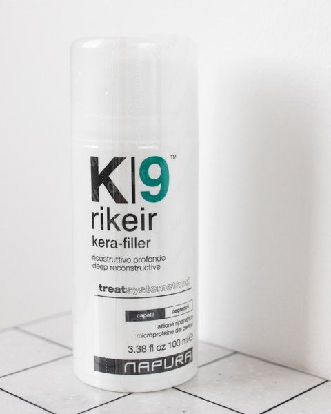 Кератиновый реконструктор с микропротеинами Napura K9 Rikeir Indelible Deep Reconstructive Kera Filler 100 ml 002823 фото