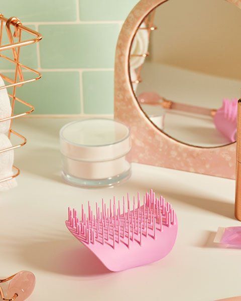 Массажная щетка для кожи головы Tangle Teezer The Scalp Exfoliator and Massager Pretty Pink 002355 фото