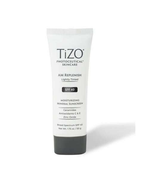 SPF-крем з відтінком TiZO AM Replenish Lightly Tinted SPF 40 50 ml 003440 фото